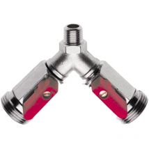 Absperrhahn für Druckminderer 2 - leitig