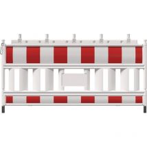 Schake - Absperrschrankengitter retroreflektierend Folie Typ RA1/A hdpe L.2100mm