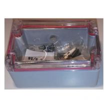 Abtech - ZP5 Industrial enclosure with pc - transparent cover - 120x80x55mm