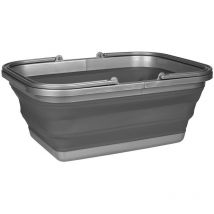 Afwasteil - Opvouwbaar - 16 liter - Grijs