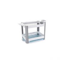 Minky - Abtropfgestell 2 Ebenen übereinander, Gläser und Besteck