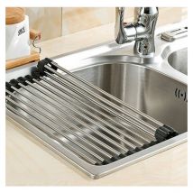 Shop-story - Abtropfgestell und/oder Klappbare flache Ablage Schwarz