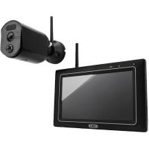 EasyLook BasicSet PPDF17000 radio-Set pour caméra de surveillance 4 canaux avec 1 caméra 2304 x 1296 pixels 2.4 GHz X914792 - Abus