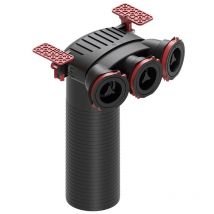 Aerauliqa - heatpex Abzweigstück für Tellerventil Wohnraumlüftung 3xDN75