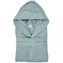 Accappatoio Verde 100% Cotone Taglia S Con Tasche Cappuccio E Cintura