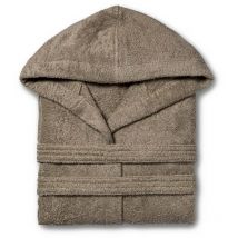 Kiamami Valentina - Accappatoio Unisex Color Noce In Cotone Teddy