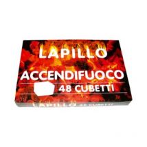 Accendifuoco 48 cubi 24 pezzi Lapillo