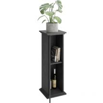 Accent Table with Door 88.5 cm Grey fmd