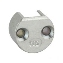 Gâche encastrable de tringle d'extrémité pour fenêtre, Ø25x15mm, Fenster, 0-0309-00-0-1FERCO by THIRARD
