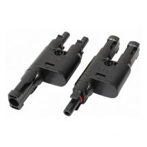 Solar - Racor - Conector MC4 eza Modelo - MC4 2 entradas