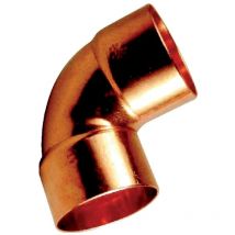 Codo de cobre pr 90° ff ø16