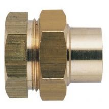 Anquier - Empalme hembra recto de cobre para soldar - 340GCU 50X60 - 54