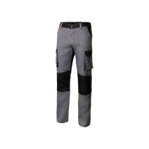 Pantalón multibolsillo 103020B Gris/Negro T-40 - Velilla