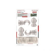 Epid - Accesorios Decoracion 19X69Mm Anilla+Soporte+Terminal Mad Jgo Epi