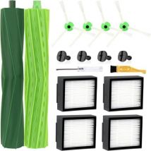 Juego de accesorios de repuesto de 15 piezas, compatible con las aspiradoras iRobot Roomba i7, i7+, i7 plus y las series E5, E6 y E7