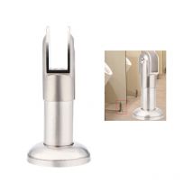 Accesorios para mamparas de inodoro Ej.Life, soporte de acero inoxidable ajustable para baño público.