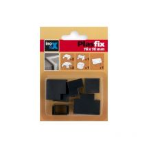 Inofix - Accesorios surtidos canaleta 16x10mm Negro 7 unidades 3420