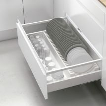 Menage Confort - Compact Soporte Platos Blanco R.481113 - Accesorios varios para la organización del interior del cajones