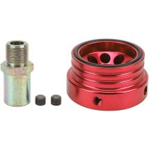 Jeffergarden Accessoire automobile d'adaptateur de plaque de Sandwich d'huile de plaque de filtre à huile professionnelle pour GT86 2017 + (rouge)