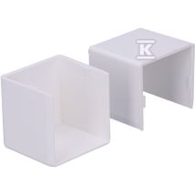 8641hb Accessoire De Montage Embout (l X H) 40 Mm X 40 Mm 1 Pc(s) Blanc R757761 - Kopos