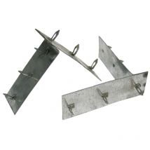 Accessoire douche à l'italienne - ancrages perpendiculaires pour panneaux à carreler (2)
