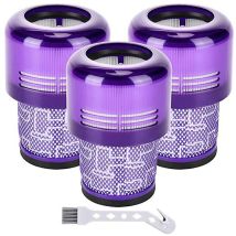 Lot De 3 Filtres De Remplacement Compatible Pour Dyson V11 Sv14 Séries