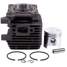Swyeoot - Accessoire pour débroussailleuse Cylindre Piston Kit 34mm Compatible avec Stihl Fs55 Fs45 Br45 Hl45 Tondeuse 4140