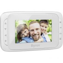 Byron - Accessoire pour interphone sans fil, numérique, radio Station intérieure vidéo, Moniteur supplémentaire blanc Q043182