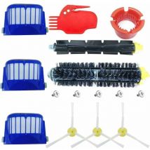 Lycxames - Accessoire pour iRobot Roomba Série 600 Kit d'entretien avec Brosses & Filtres pour 600 605 610 615 616 620 621 625 630 631 632 650 651