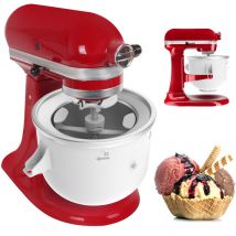 Coocheer - Accessoire pour machine à crème glacée pour batteur sur socle Kitchenaid, yaourt glacé de Machine à crème glacée et sorbet, convient aux