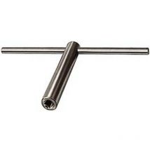 Accessoire pour mandrin de tour à 3 mors DURO, clé standard, Taille : 315 mm, Quatre pans 17 mm