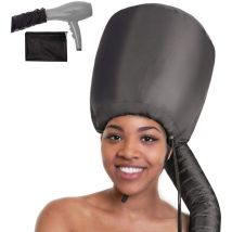 Bonnet pour sèche-cheveux, aide à un séchage rapide et à un coiffage facile, réglable pour toutes les tailles de tête