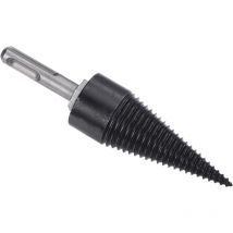 Accessoire pour une perceuse Perceuse fendeuse de bûches de 42mm, forets détachables, perceuses électriques, tournevis conique avec tige ronde pour