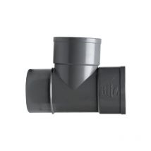 Crearplast - Branchement simple 87o m-h Dimensions : 250x87 mm