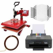 Accessoires Blanc pour Sublimation Support Adultes, Imprimante, Presse à Chaud Swing 5 Couches Filtre Blanc Personnaliser Design Impression Transfert