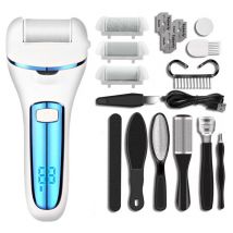Tumalagia - lifcausal Ponceuse Électrique Rechargeable avec Écran Digital - Kit Professionnel de Pédicure pour Élimination des Cors et Peaux Mortes