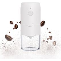 Shmshng - Accessoires de machine à café,Moulin à café électrique portable Mini moulin à café électrique Moulin à expresso rechargeable avec plusieurs