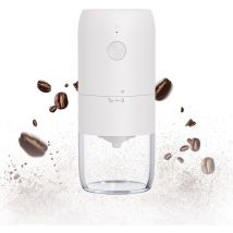 Langray - Accessoires de machine à café,Moulin à café électrique portable Mini moulin à café électrique Moulin à expresso rechargeable avec plusieurs