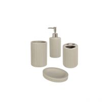 Accessoires de salle de bain en céramique, ensemble de 4 pièces
