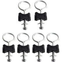 Accessoires de trampoline Vis de trampoline Vis pour fixer le trampoline Convient aux grands trampolines 6pcs
