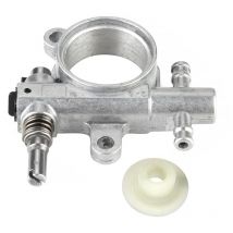 Jeffergarden Accessoires d'engrenage à vis sans fin de trononneuse de pompe à huile 2500/3800 25CC/38CC