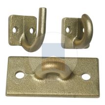 Accessoires en Cupro-aluminium pour barre de contreventement.
