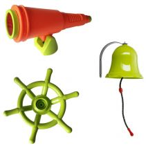 Soulet - Accessoires en plastique pour aires de jeux 'pirates'