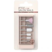 Flawless Finish - Accessoires Manucure et Pédicure Flawless Nails - Set de 6 Tetes de Rechange