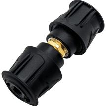 Accessoires nettoyeur haute pression : raccord rapide haute pression double tête Karcher, adaptateur de raccordement de tuyau 2 pack