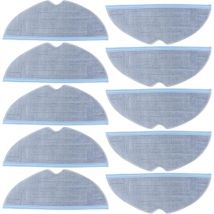 10 Pièces Chiffons de Rechange pour Roborock S8/S8+/S7/S7+/S7 Max V/Plus/Ultra/T7/ T7+/T7S+ Roborock s7 Accessoires Lavable Serpillere Roborock s8