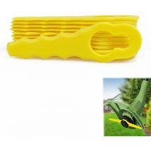 XVX - Accessoires pour coupe-bordures Lot de 20 Lames de Rechange compatible pour Ryobi Coupe Bordure, Têtes Double Lames Dentelées RAC155 RAC157