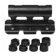 Euritecsa - Accessoires pour remorque,support de fourche de vélo à travers le support d'essieu pour 5x100mm 12x100mm 15x100mm 15x110mm