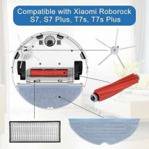 Accessoires pour Roborock S7 S7 + S7 Plus S7 Max T7s T7s Plus Robot pour Roborock S7 9pcs Derrui