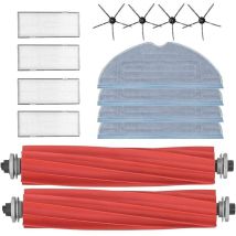 Pièces de Rechange pour Roborock S7 - Brosse Principale, Filtres, Lingettes et Brosses Latérales